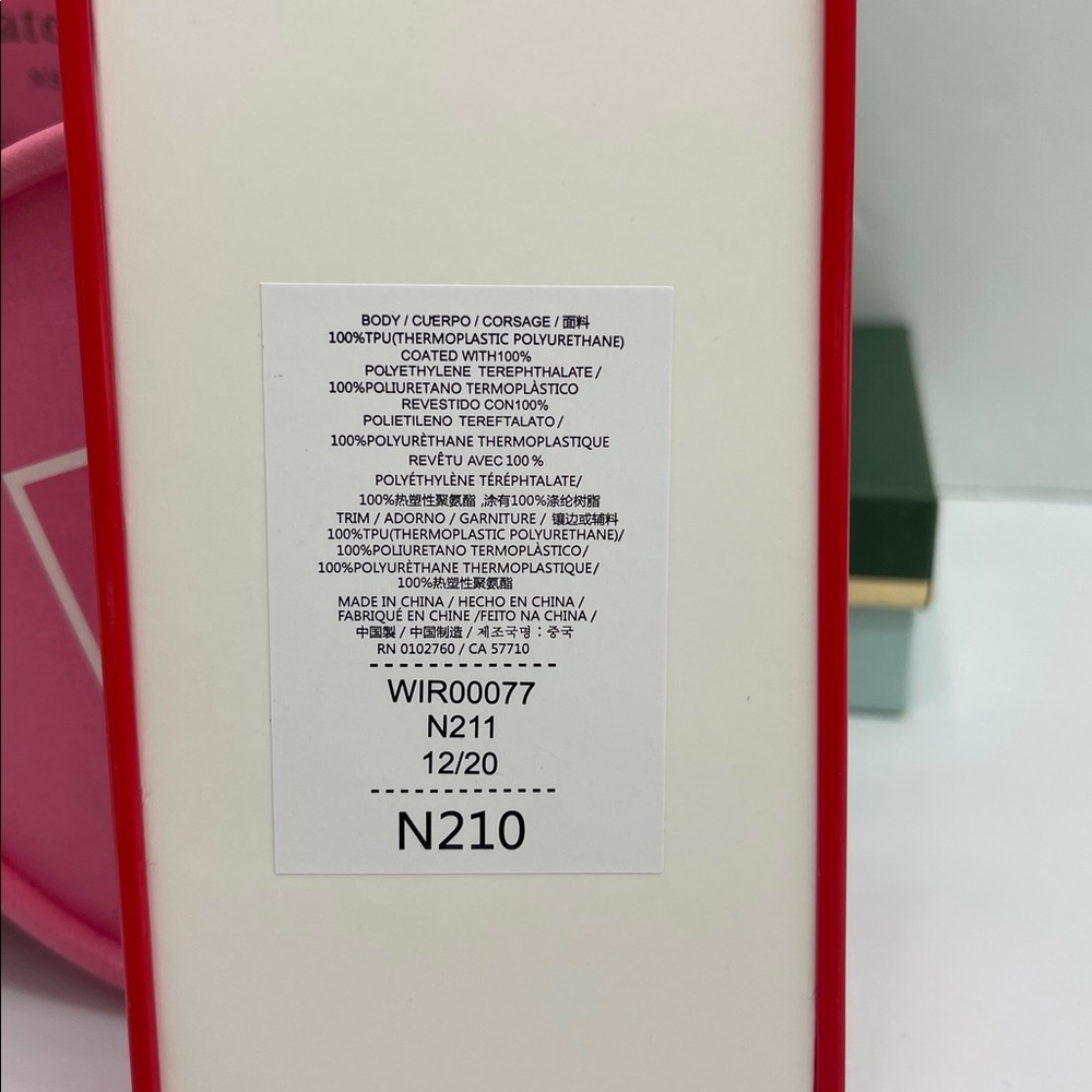 Kate Spade Minnie Mouse iPhone 12/12 Pro Case - Cream and Red - Picture 13 of 16